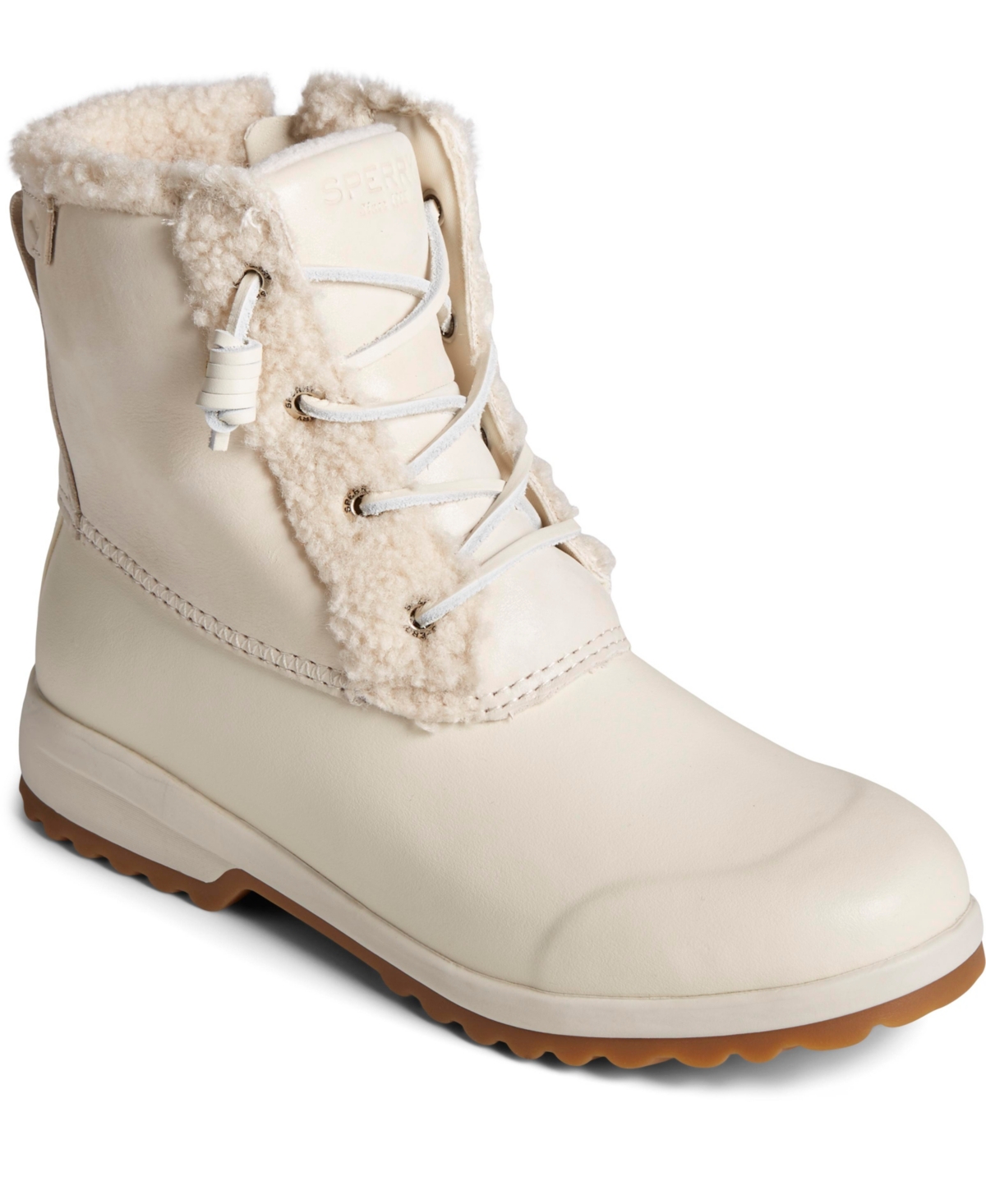 Women's Maritime Repel Teddy Boots - Ivory
