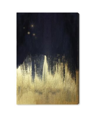 Abstract Sky Lights Giclee Print on Gallery Wrap Canvas Art