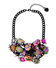 Faux Stone Candy Statement Necklace