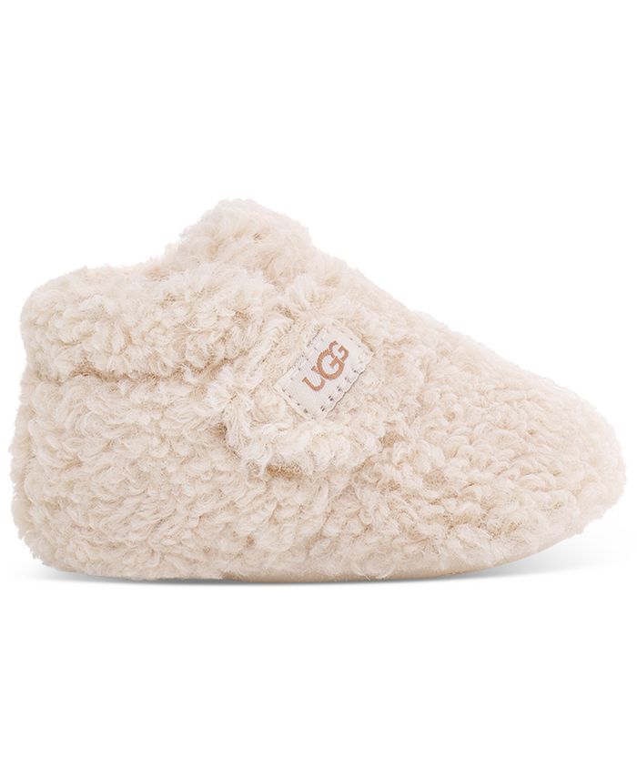 White Size Small UGG® Baby Bixbee Booties - White - 2/3