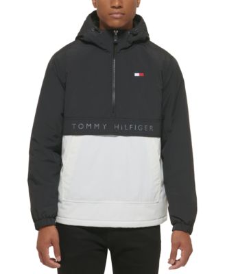 Men's Performance Taslan Popover Hooded Jacket
