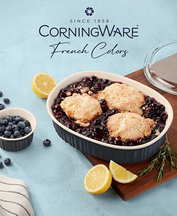 Corningware French White 18-Pc. Bakeware Set - Macy's