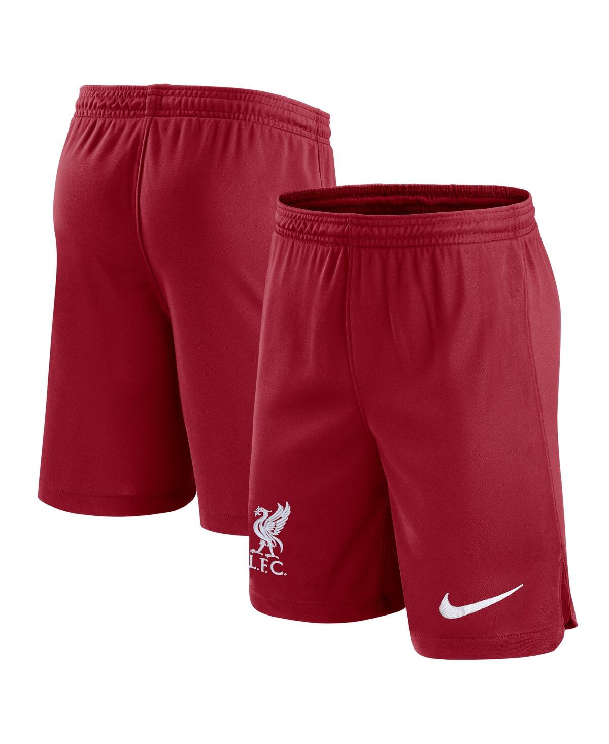 Nike Youth  Red Liverpool Stadium Performance Shorts In Red