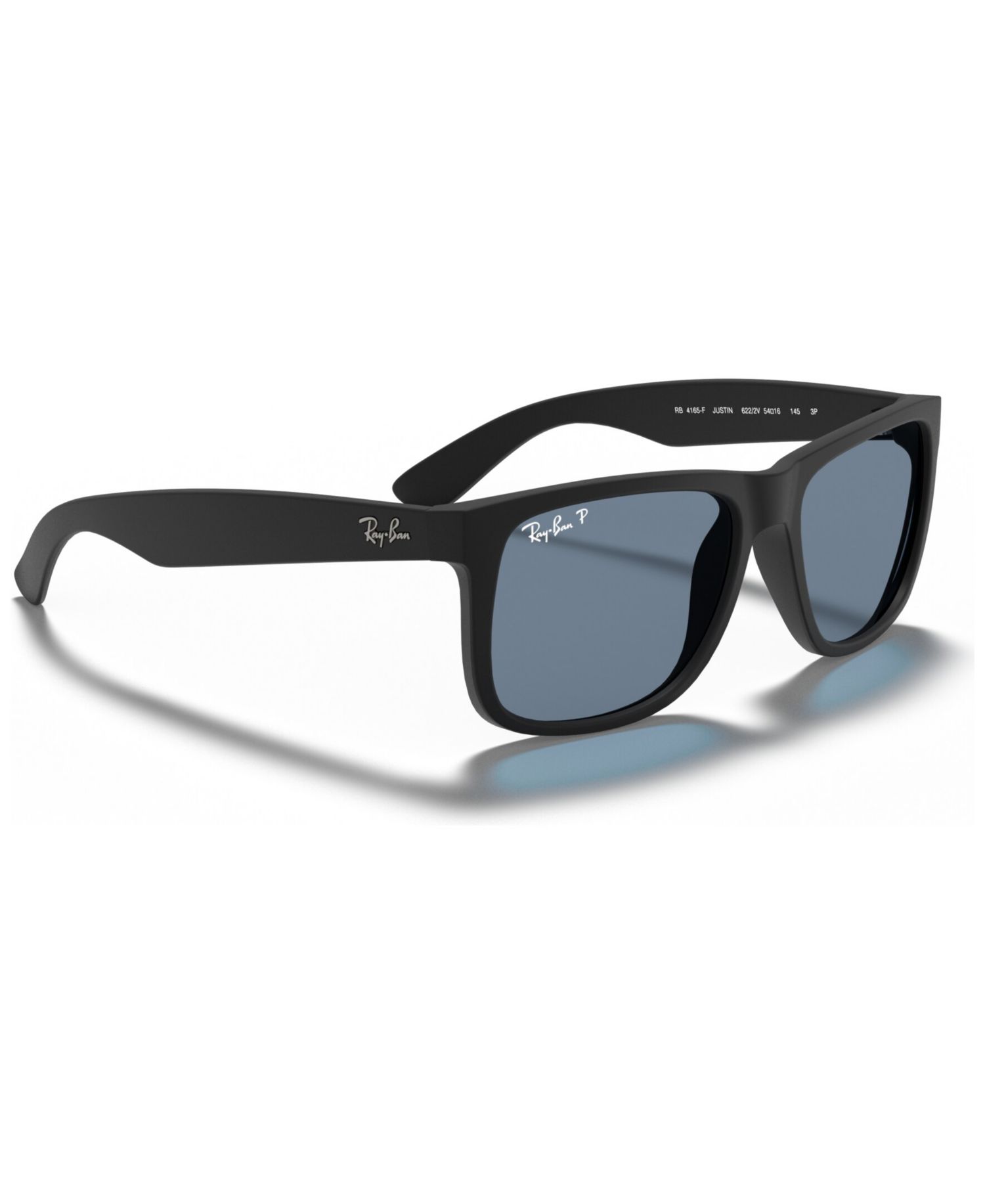 Unisex Polarized Low Bridge Fit Sunglasses, Justin Classic