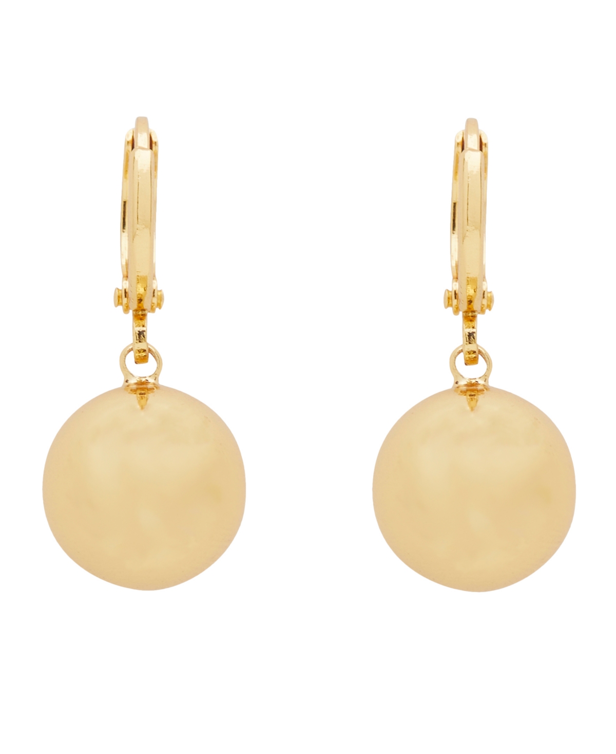 Dreamstate Gold-Tone Ball Huggies Hoop Closure Earrings