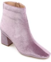 Purple booties womens on sale