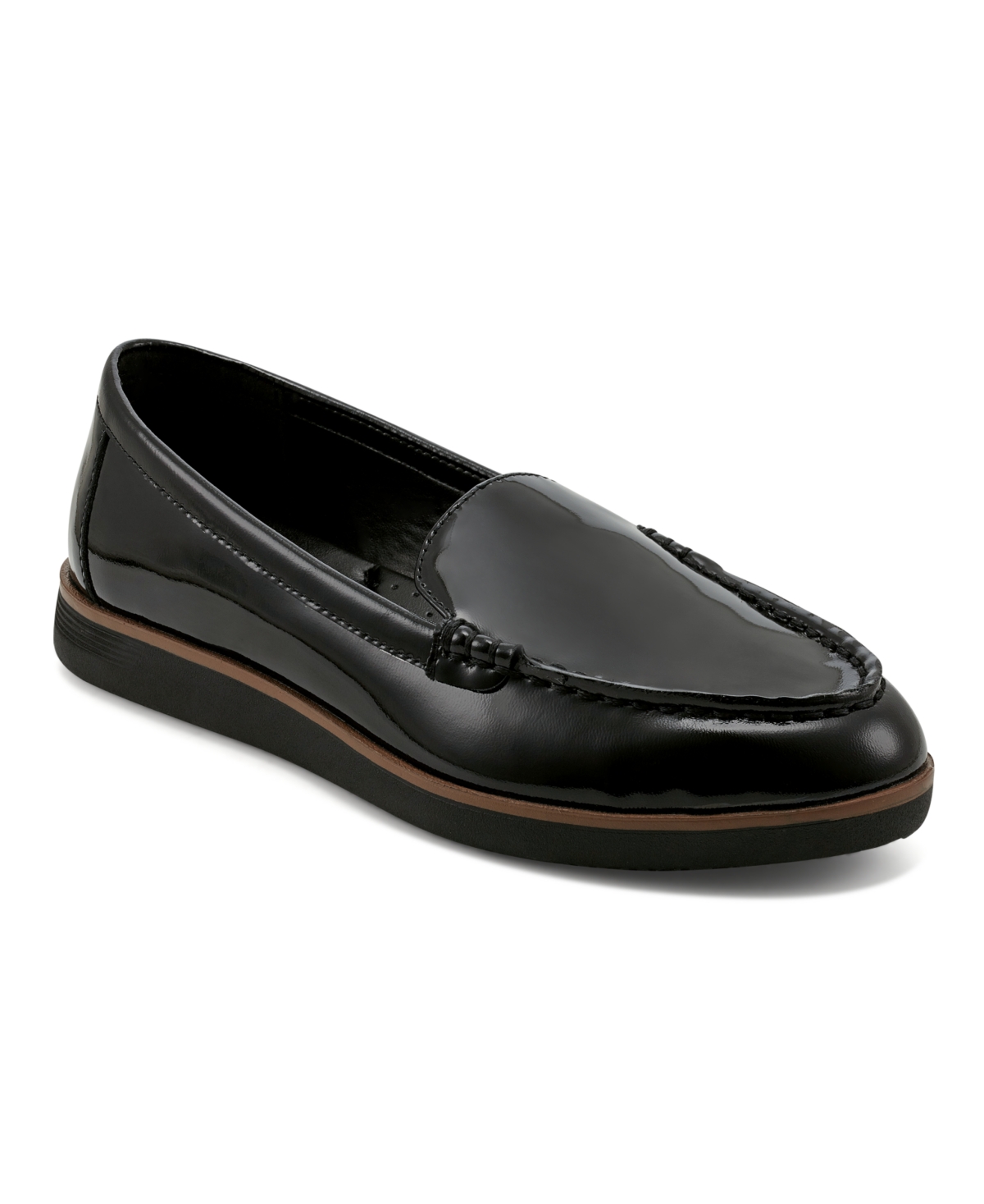 Easy spirit patent leather loafers sale