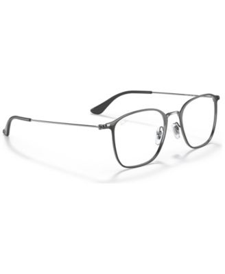 RB6466 Unisex Square Eyeglasses