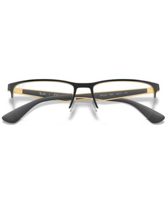 RX6335 Unisex Rectangle Eyeglasses