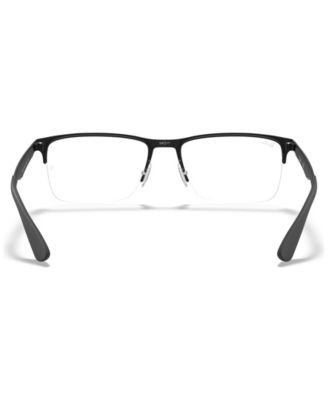 RB6335 Unisex Rectangle Eyeglasses
