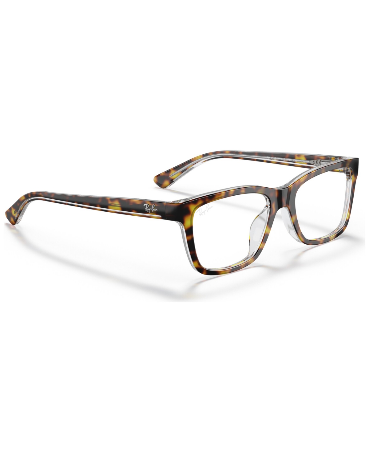 Ray-ban Jr Ry1536 Child Square Eyeglasses In Tortoise