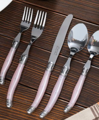 Laguiole 20 Piece Stainless Steel Flatware Set, Service for 4