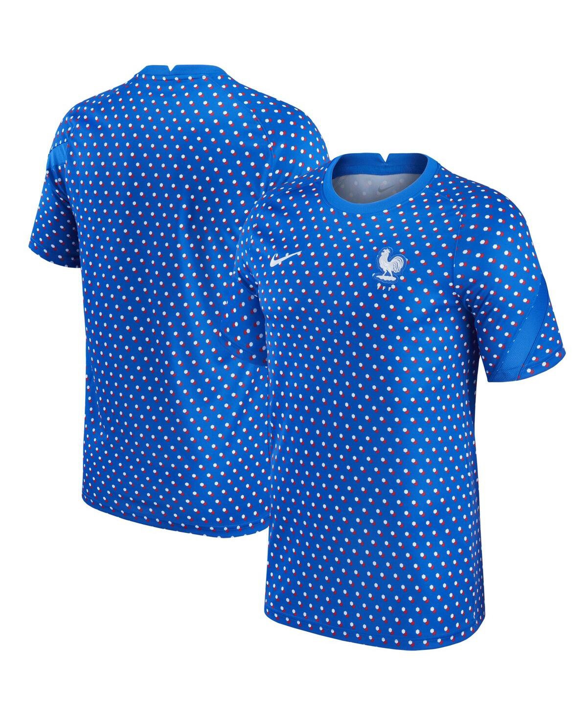 Nike Men's  Blue France Women's National Team 2021/22 Pre-match Top