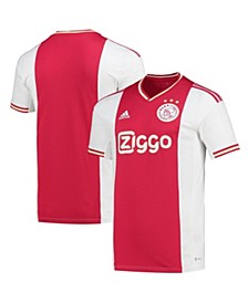 Men's Red Ajax 2022/23 Home Replica Blank Jersey
