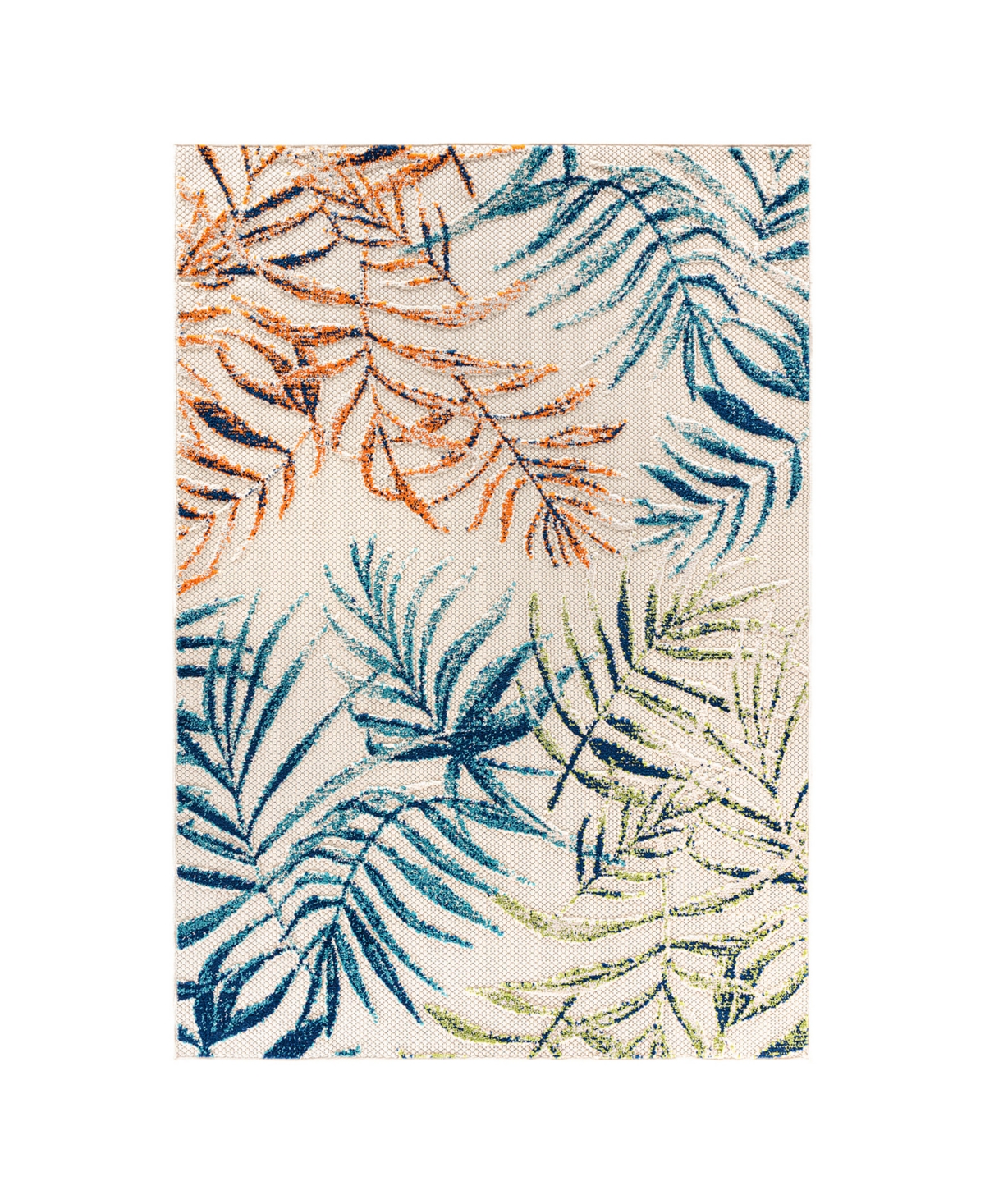Main Street Rugs Dodds 5552 7'10in x 10' Outdoor Area Rug - Multi