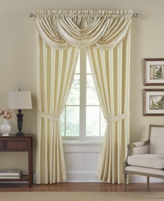 Versailles Faux Silk Blackout Window Curtain