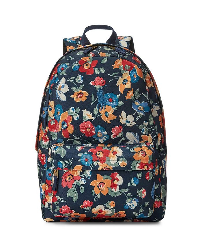 Polo Ralph Lauren Big Girls Print Adjustable Strap Backpack Macy's