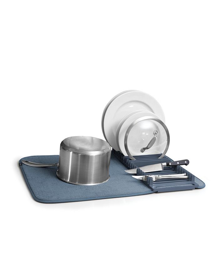 Umbra Udry Dish Rack with Drying Mat Macy's