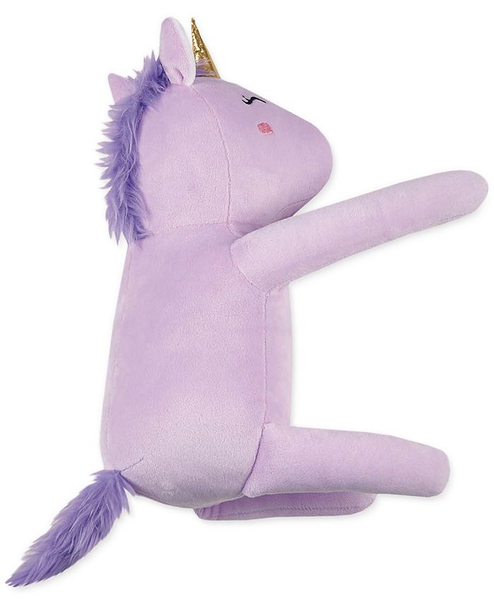 JLA Home CLOSEOUT! Unicorn Throw & Pillow Friend, Created for Macy's