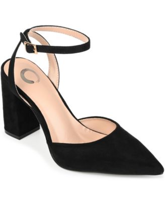 Women's Tyyra Ankle Strap Block Heel Pumps