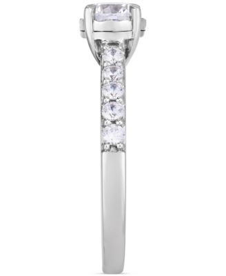 TruMiracle&reg; Diamond Solitaire Plus Engagement Ring (1 ct. t.w.) in 14k White Gold