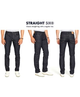  Men's Straight Six Stretch Jeans
