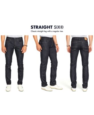 Men's Straight Six Stretch Jeans