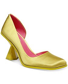 Rosemary Square-Toe D'Orsay Pumps