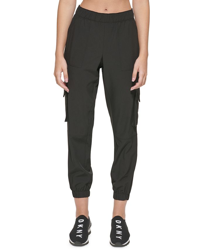 DKNY Women's Cargo-Pocket Jogger Pants - Macy's