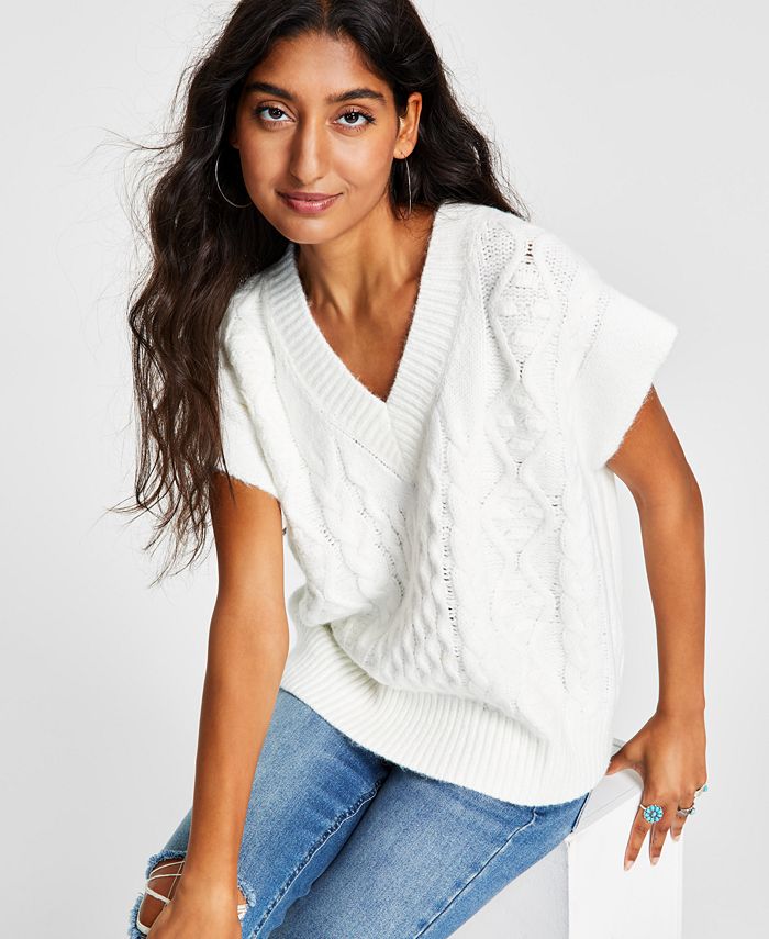 Pull Femme Lucy Paris Noir à Motif Torsade Et Ourlet Plumes - Taille M, Occasion Très Bon état