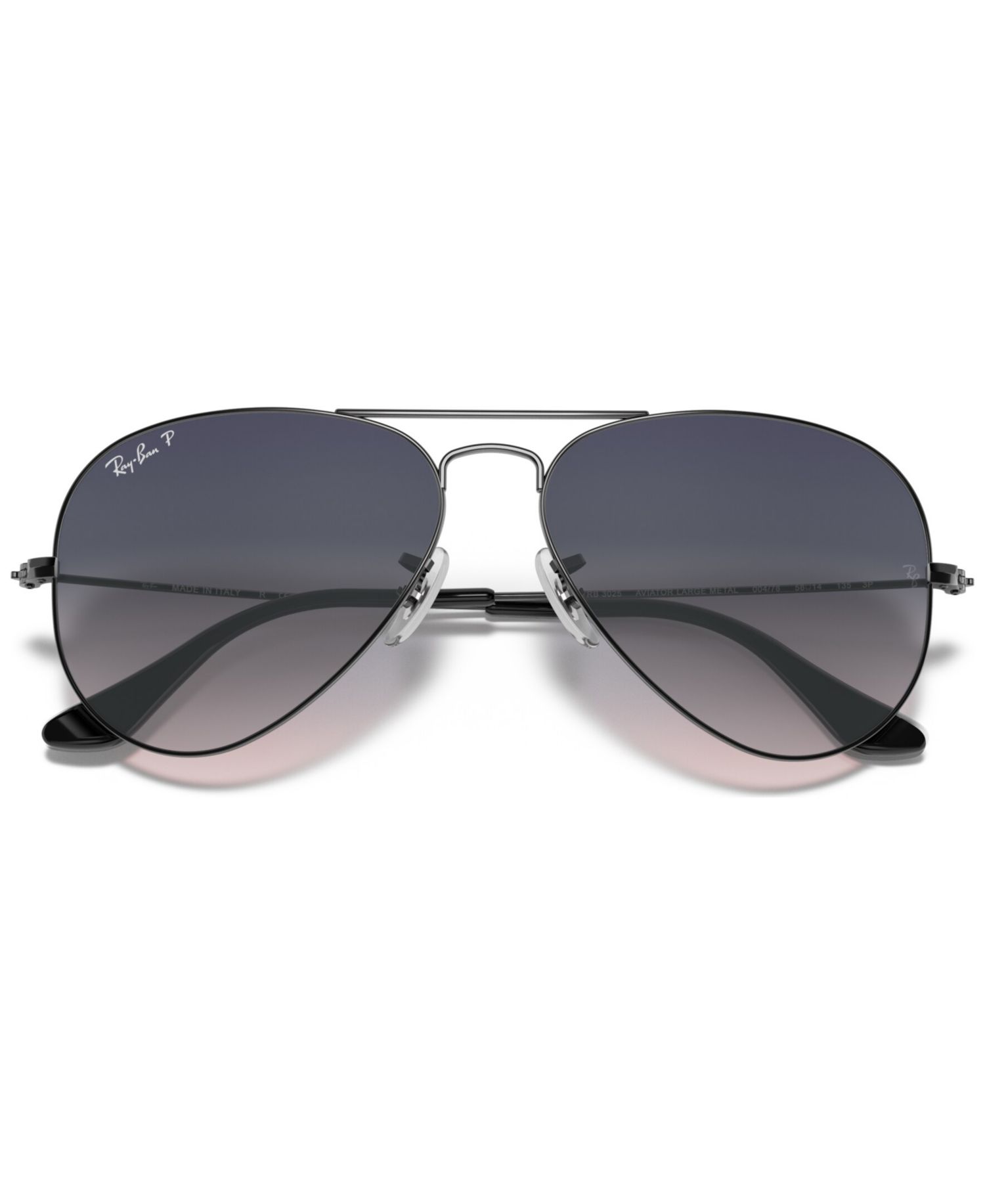 Polarized Unisex Sunglasses, RB3025 AVIATOR GRADIENT