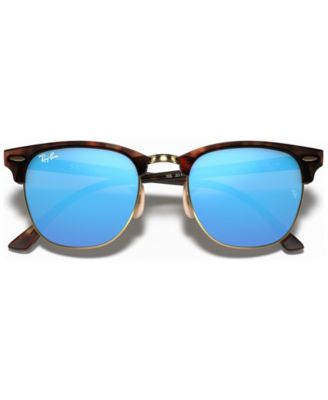 Unisex Sunglasses, RB3016 CLUBMASTER MINERAL FLASH LENSES