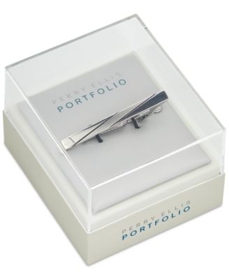 Men's Diagonal Line Tie Bar