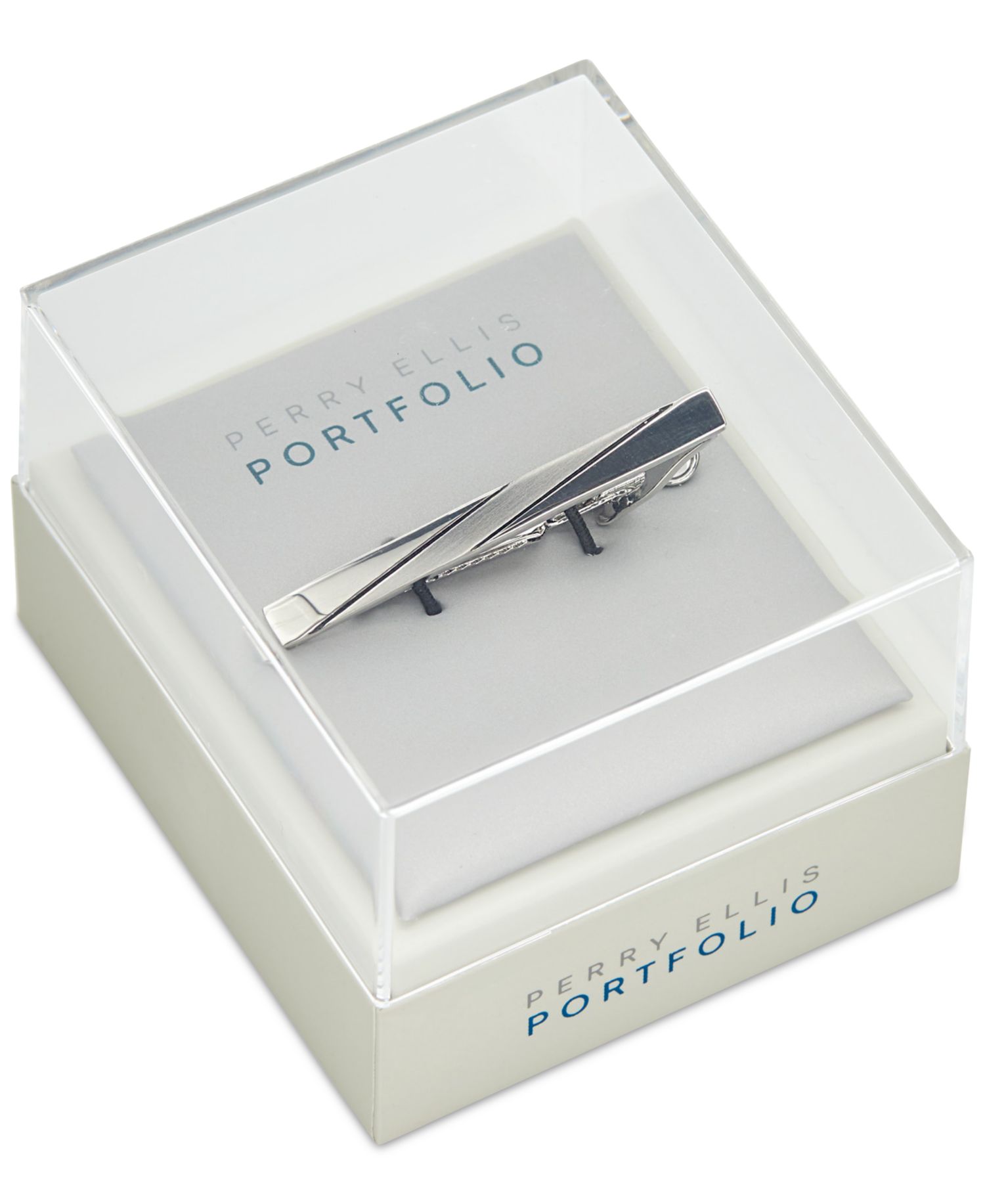 Men's Diagonal Line Tie Bar