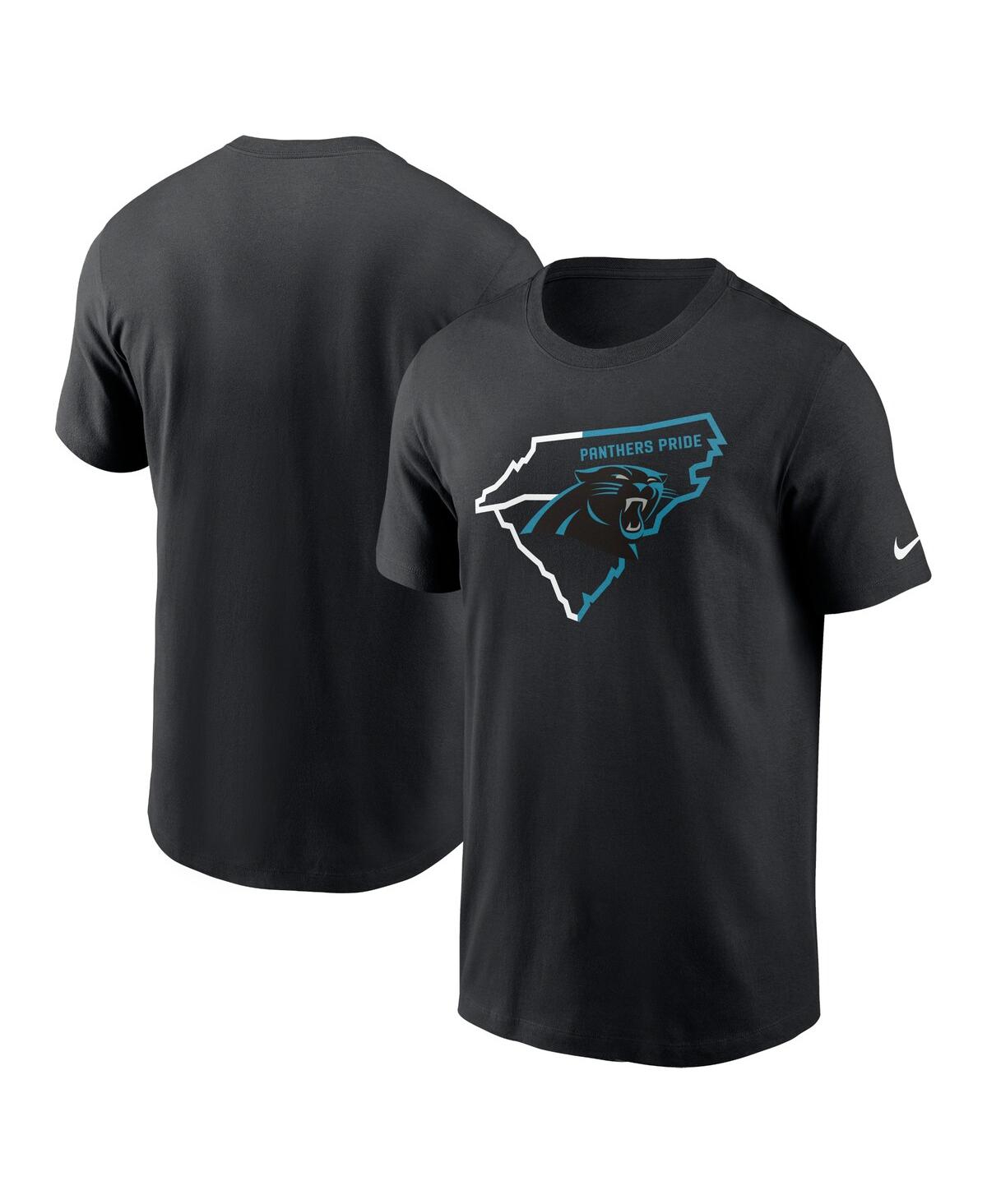Men's NikeCarolina Panthers Essential Panthers Pride T-shirt - Black