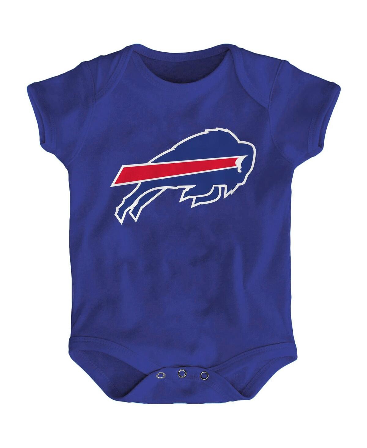 Outerstuff Babies' Newborn Boys And Girls Royal Buffalo Bills Team Logo Bodysuit