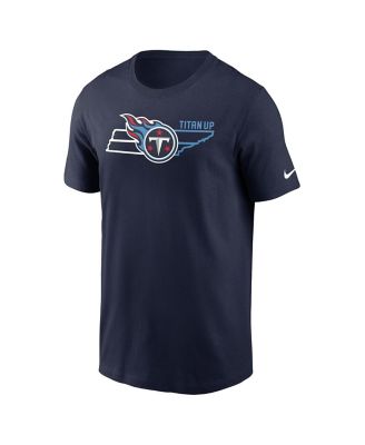Men's Navy Tennessee Titans Essential Local Phrase T-shirt