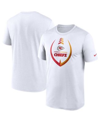 Nike Men's White Kansas City Chiefs Icon Legend Performance T-shirt - Macy's