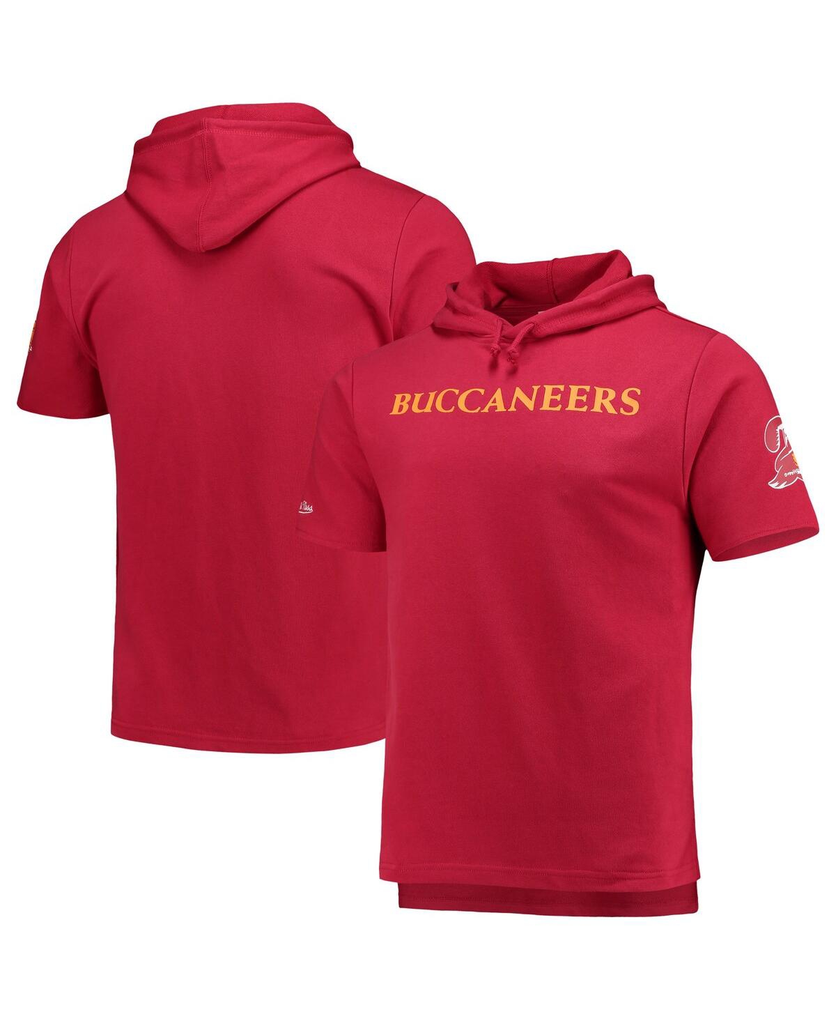 Mitchell & Ness Men's  Red Tampa Bay Buccaneers Game Day Hoodie T-shirt In Red