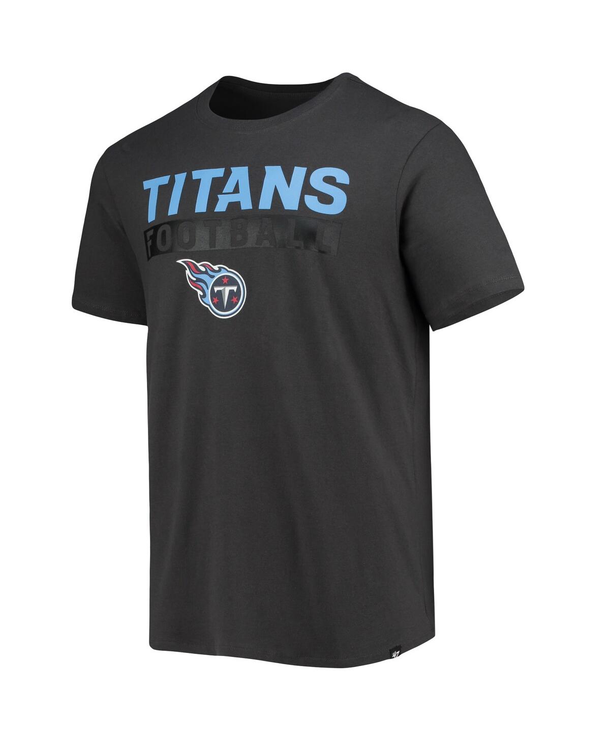 47 Brand Men's '47 Charcoal Las Vegas Raiders Dark Ops Super Rival T-shirt In Charcoal