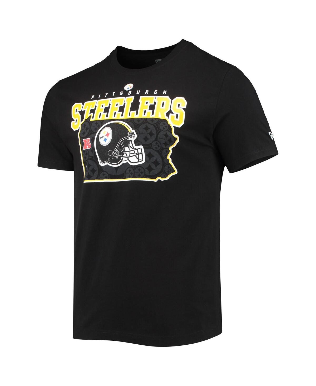 Shop New Era Men's  Black Pittsburgh Steelers Local Pack T-shirt