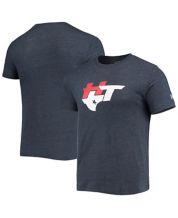 Men's Fanatics Branded Heathered Charcoal Cincinnati Reds Win Stripe T-Shirt