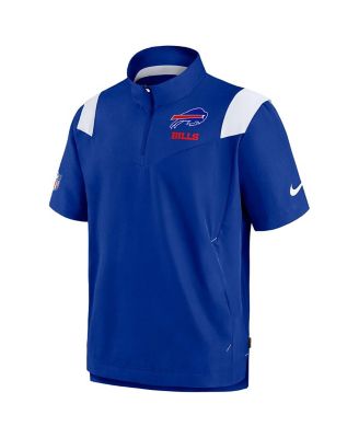 Men's Royal Buffalo Bills Coaches Chevron Lockup Pullover Top