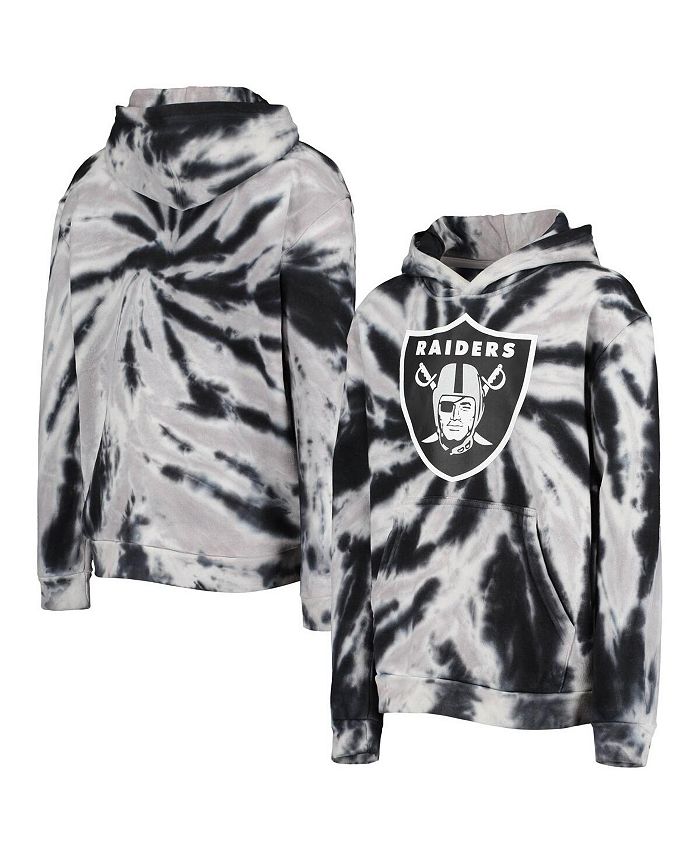 Outerstuff Boys Youth Black Las Vegas Raiders Team Tie-Dye