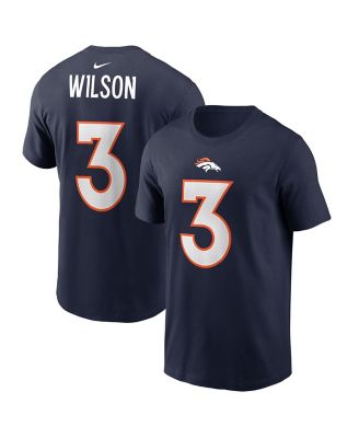 Denver Broncos Fashion Name & Number Hoodie - Russell Wilson - Big