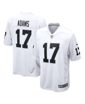 Men's Davante Adams White Las Vegas Raiders Game Jersey