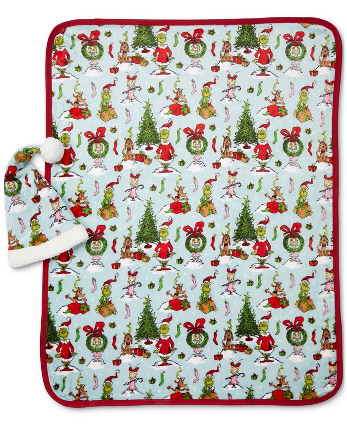 Franco Manufacturing Co The Grinch 3-Pc. Full/Queen Quilt Set - Macy's