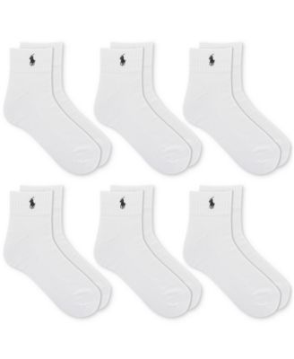 Men's 6-Pack Performance Sport Quarter Socks