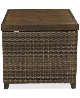 Agio CLOSEOUT! Leighton Outdoor Storage End Table