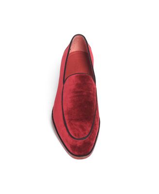 Men's Prince Velvet Slip-On Wedding Loafer